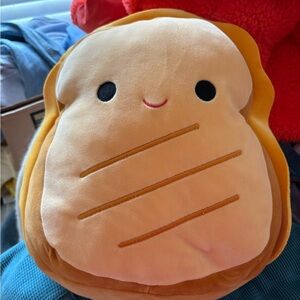 Squishmallows Lil Gouda Toast Plush - Brown and Tan